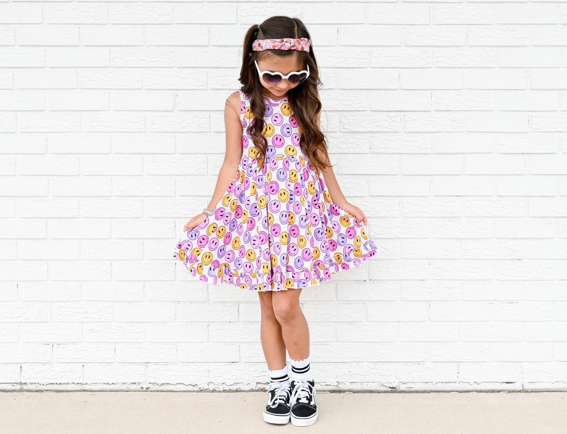 SMILE BRIGHT DREAM RUFFLE DRESS - Mack & Harvie