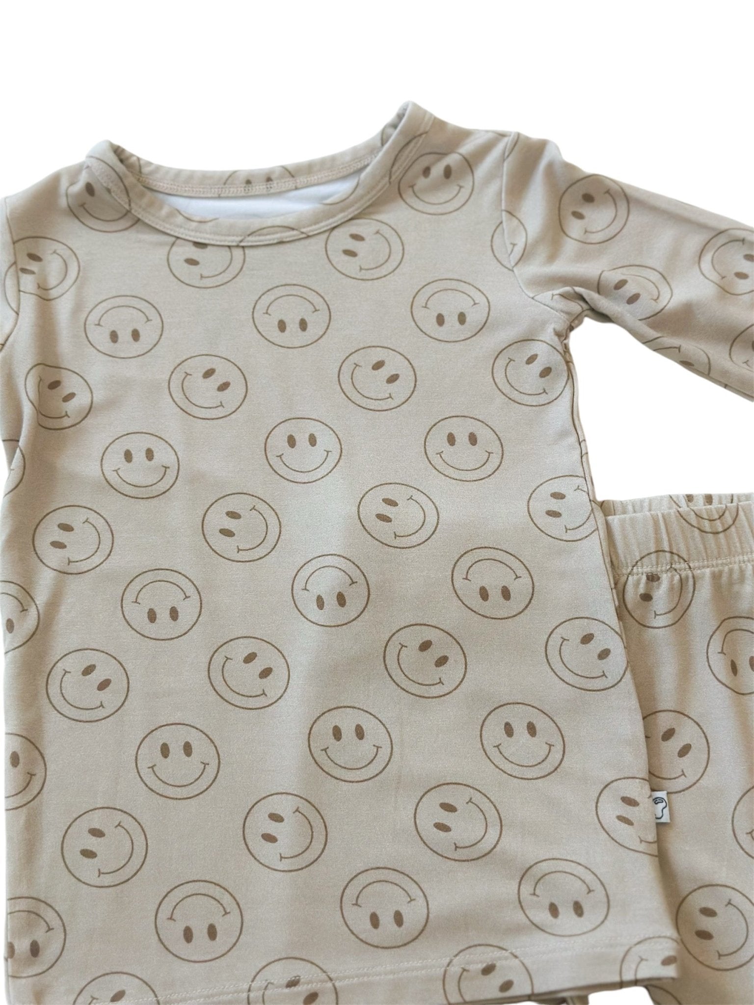 Smiley | Bamboo Two Piece Pajama - Mack & Harvie