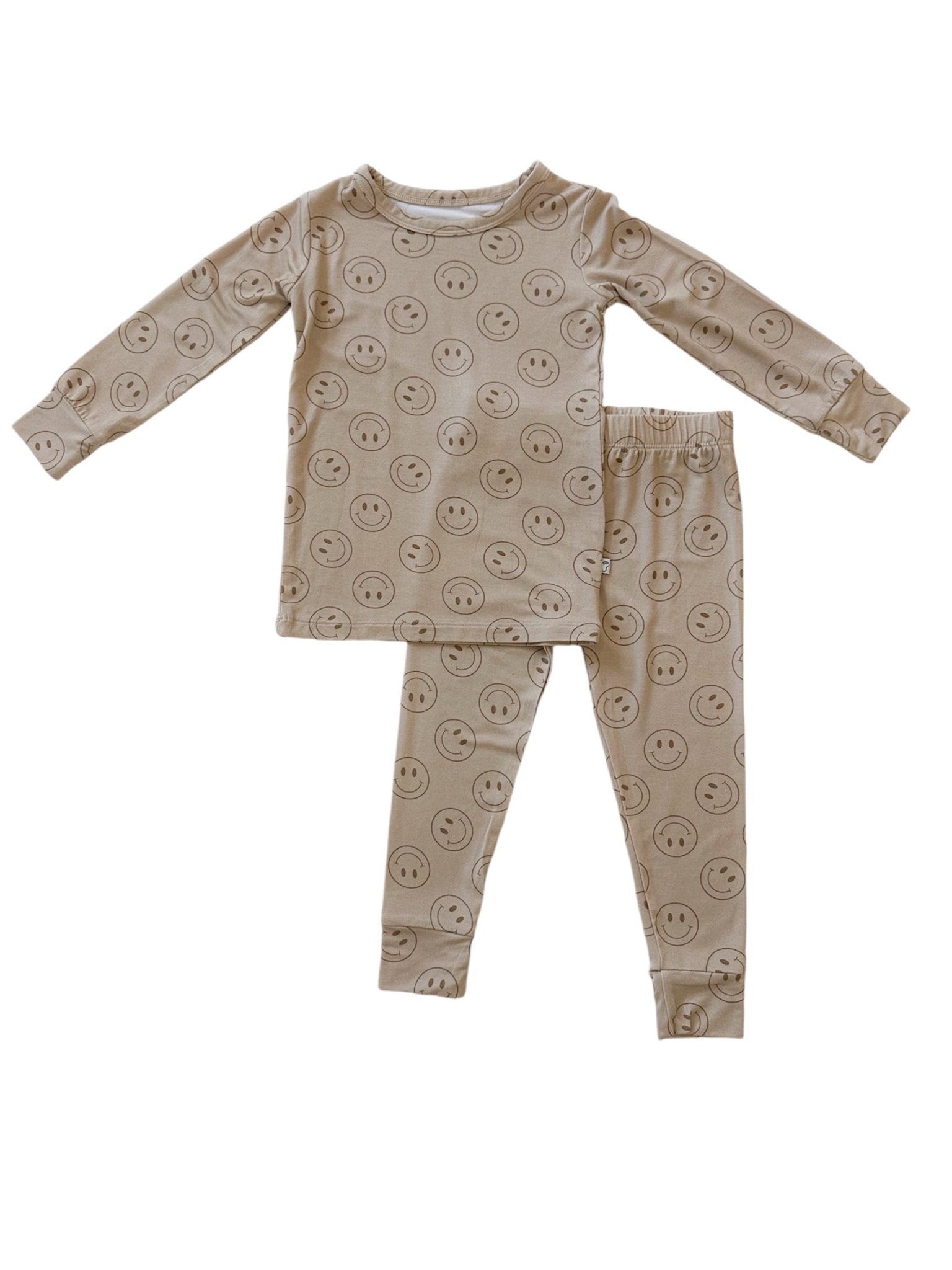 Smiley | Bamboo Two Piece Pajama - Mack & Harvie