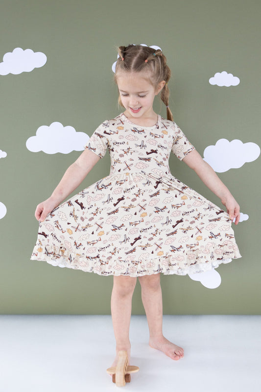 SO FLY DREAM RUFFLE DRESS - Mack & Harvie