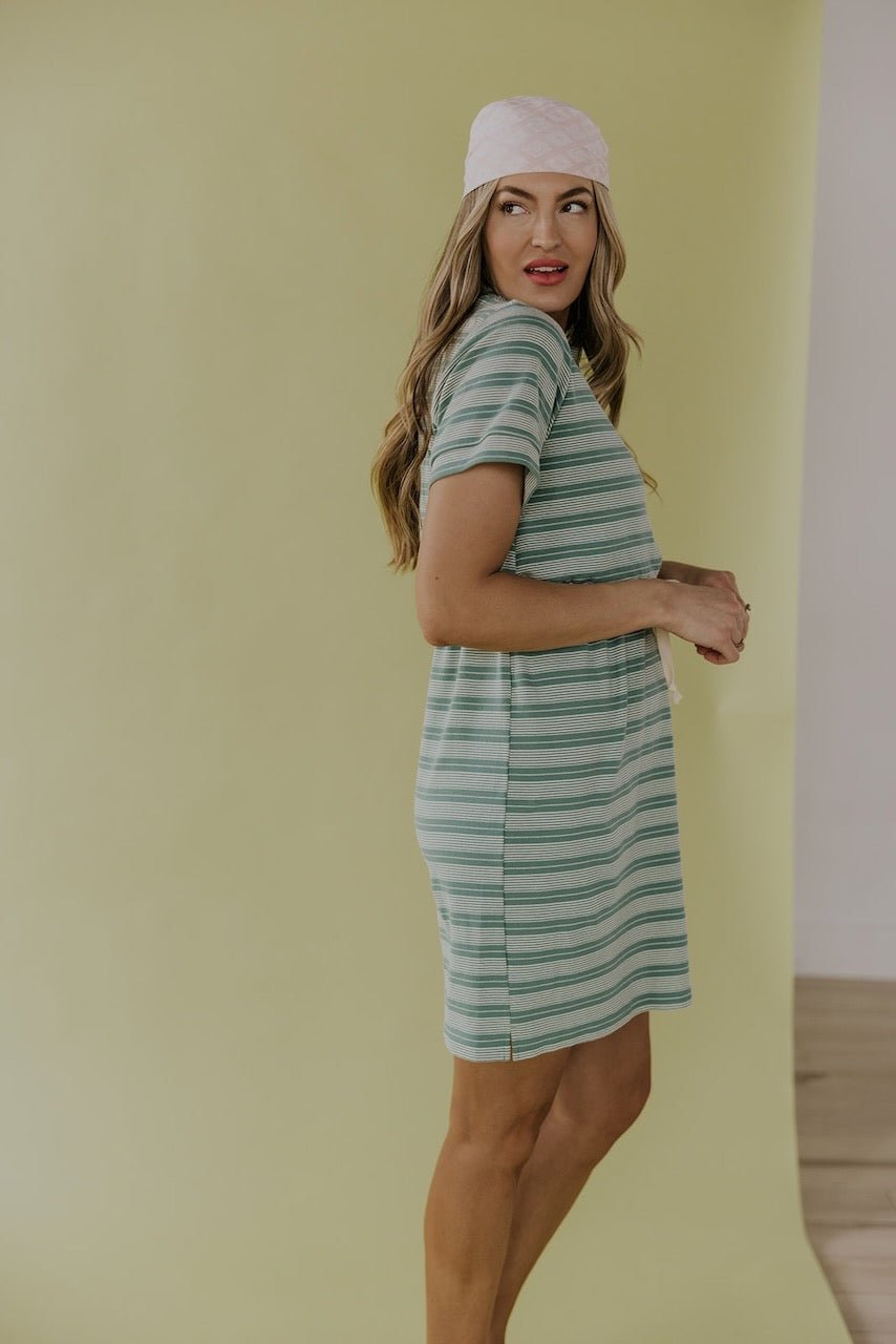 So Right Stripe MOM Dress - Mack & Harvie