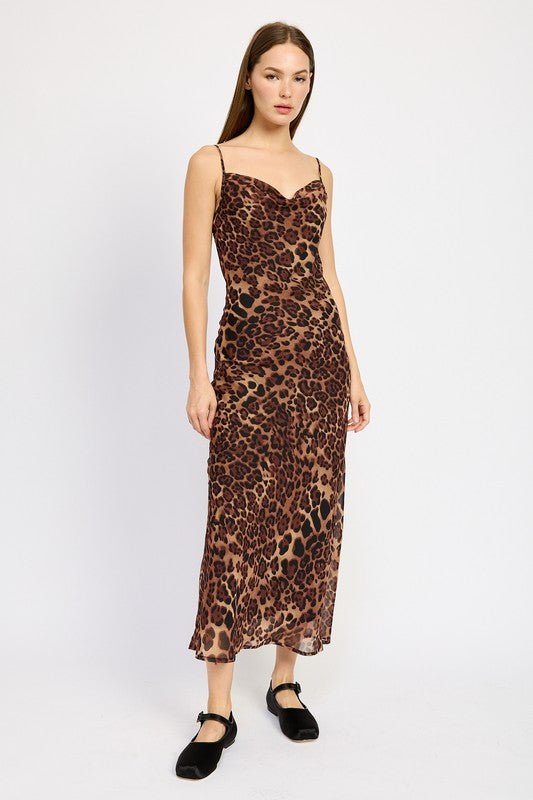 SPAGHETTI STRAP MAXI DRESS - Mack & Harvie