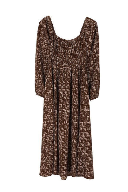 Square neck vintage puff dress - Mack & Harvie