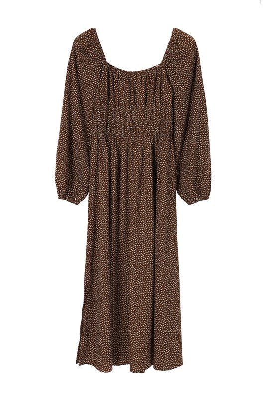 Square neck vintage puff dress - Mack & Harvie