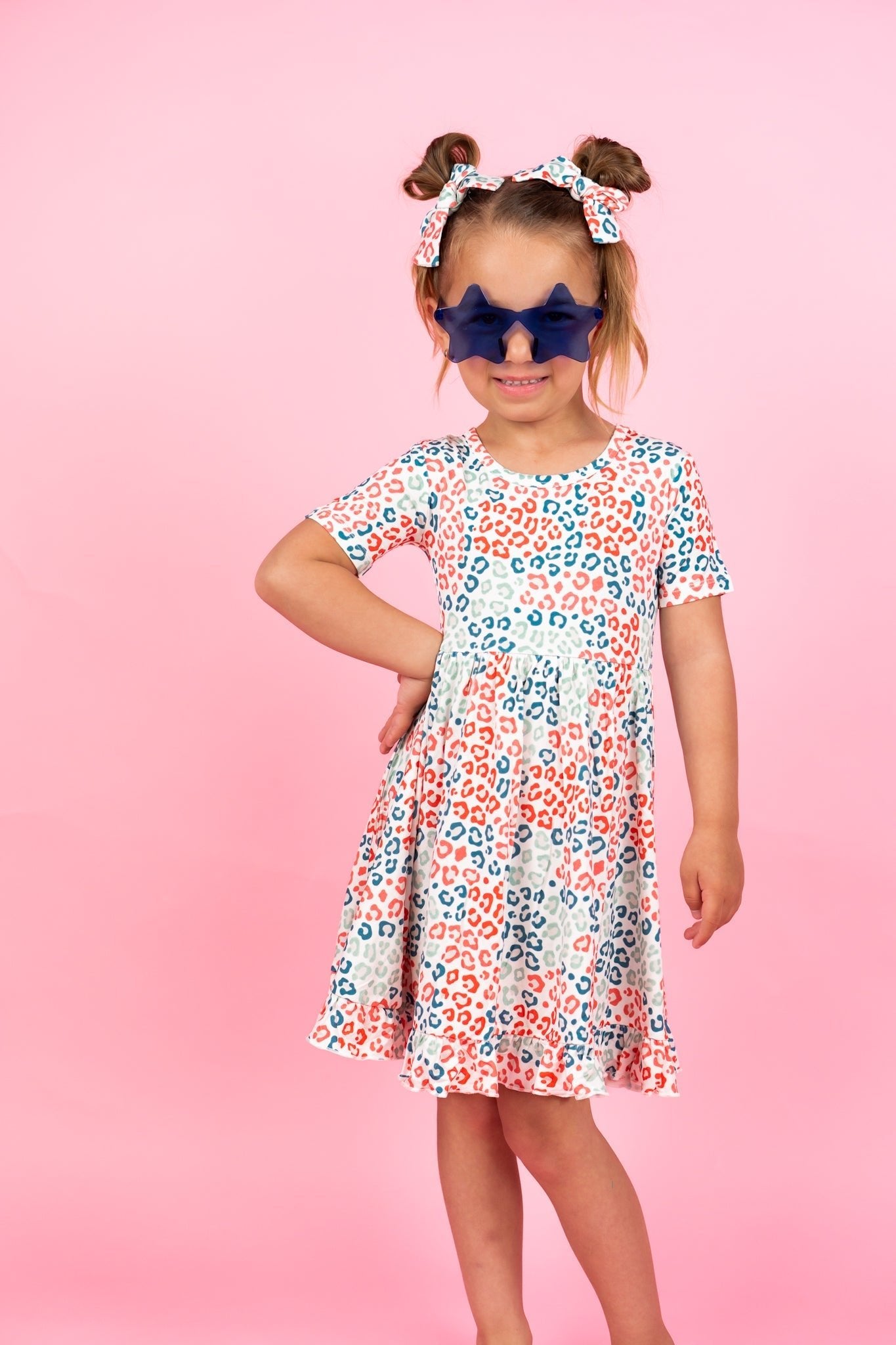 STAR SPANGLED & SASSY DREAM RUFFLE DRESS - Mack & Harvie