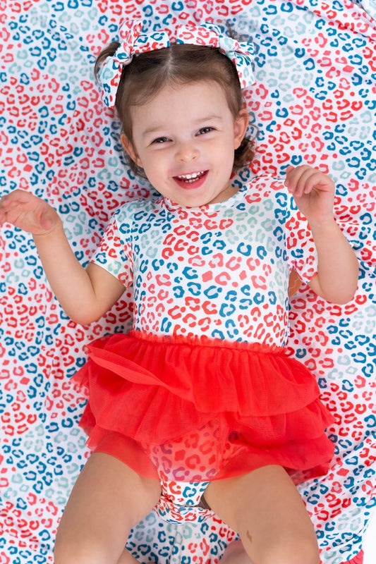 STAR SPANGLED & SASSY DREAM TUTU BODYSUIT DRESS - Mack & Harvie