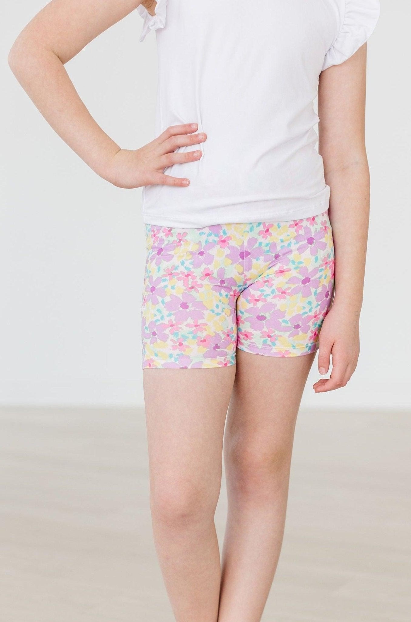 Summer Watercolor Twirl Shorts - Mack & Harvie