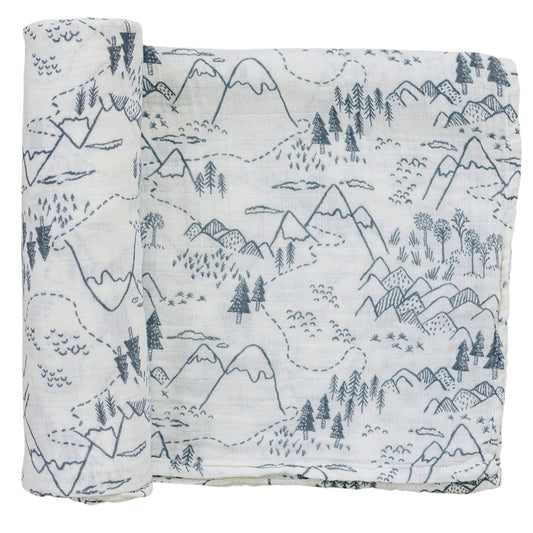 Summit Muslin Swaddle Blanket - Mack & Harvie