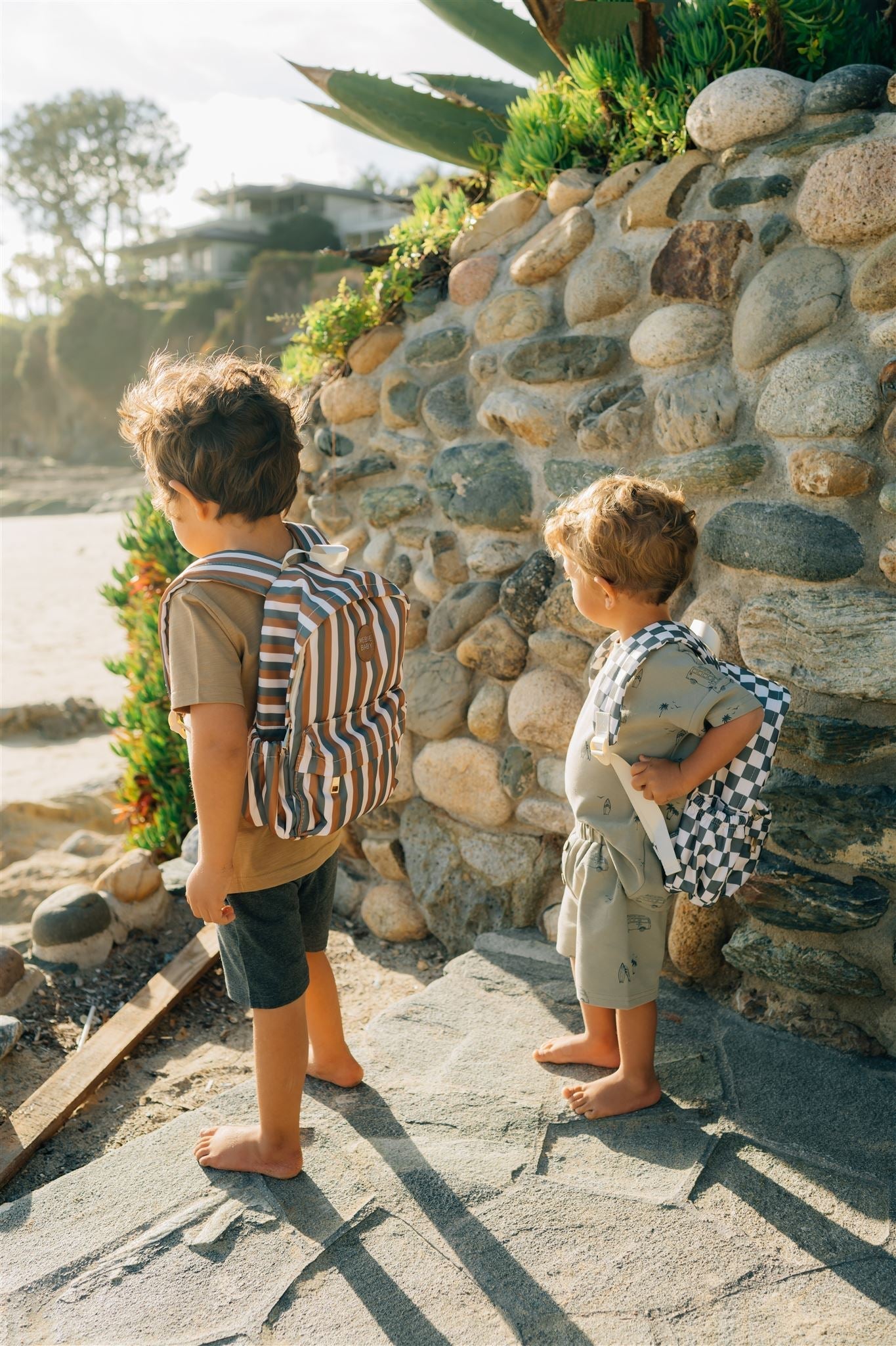 Sunset Stripes Mini Backpack - Mack & Harvie