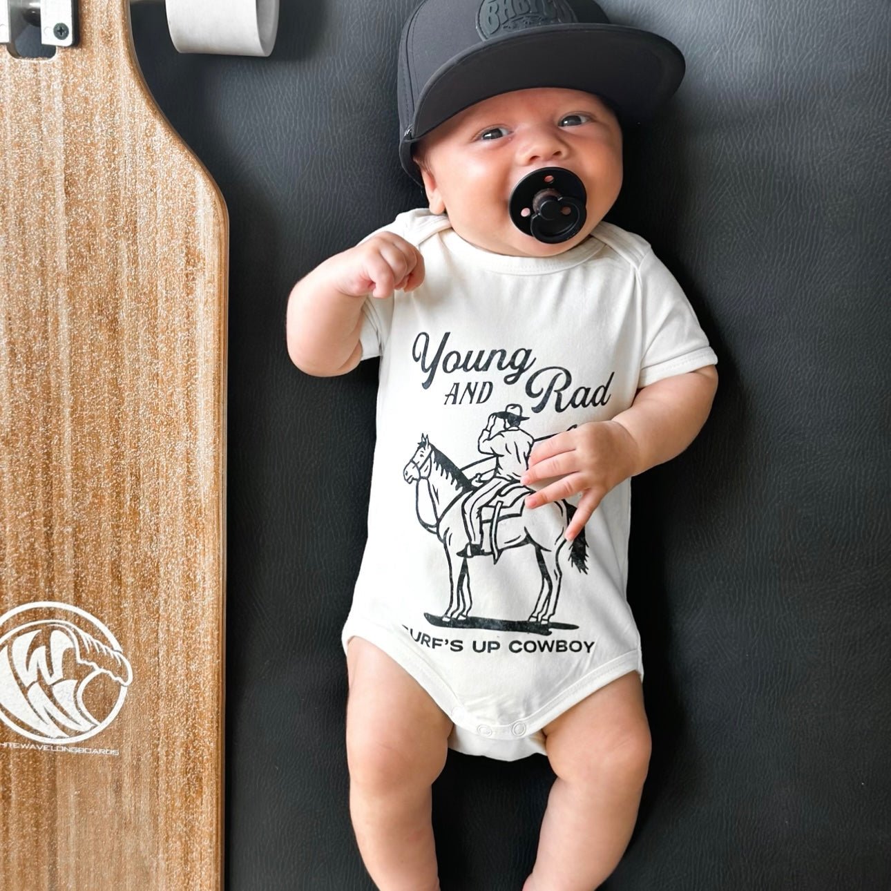 SURFS UP COWBOY ONESIE - Mack & Harvie