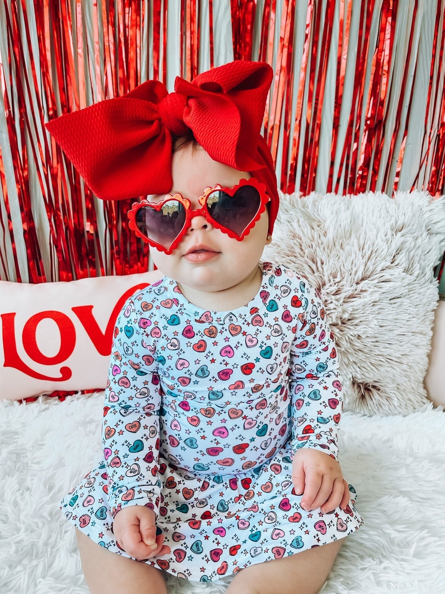 SWEET HEARTZzz DREAM BODYSUIT DRESS - Mack & Harvie