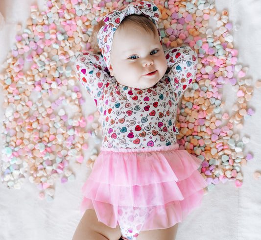 SWEET HEARTZzz DREAM TUTU BODYSUIT DRESS - Mack & Harvie