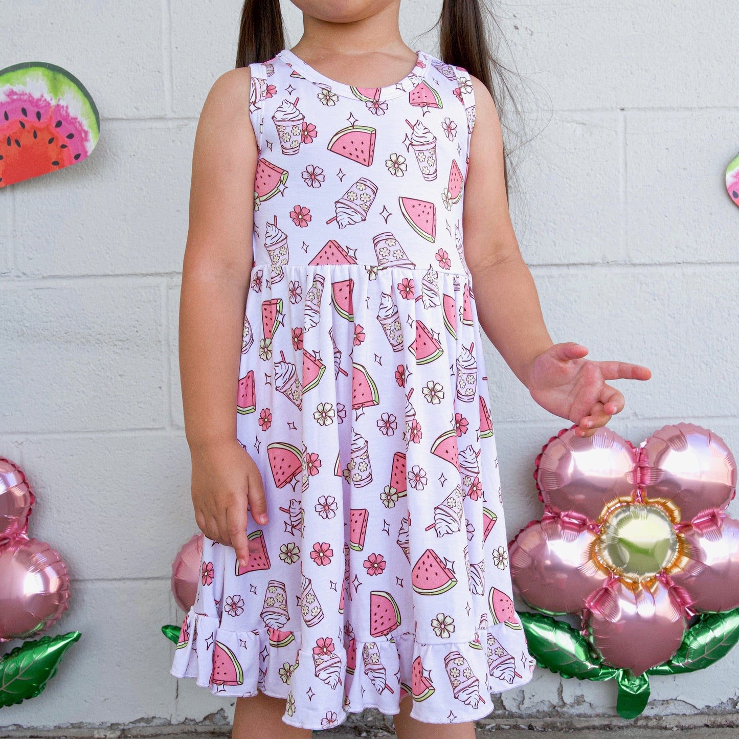 SWEET SUMMERTIME DREAM RUFFLE DRESS - Mack & Harvie