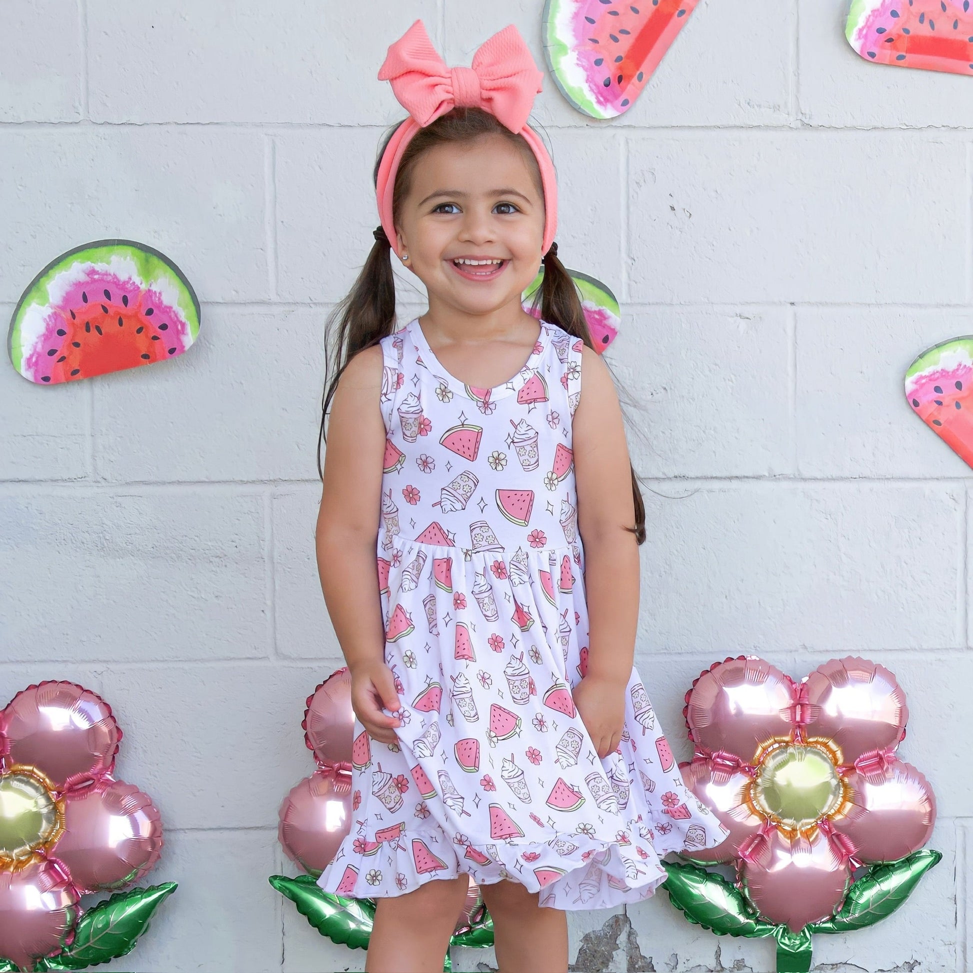 SWEET SUMMERTIME DREAM RUFFLE DRESS - Mack & Harvie