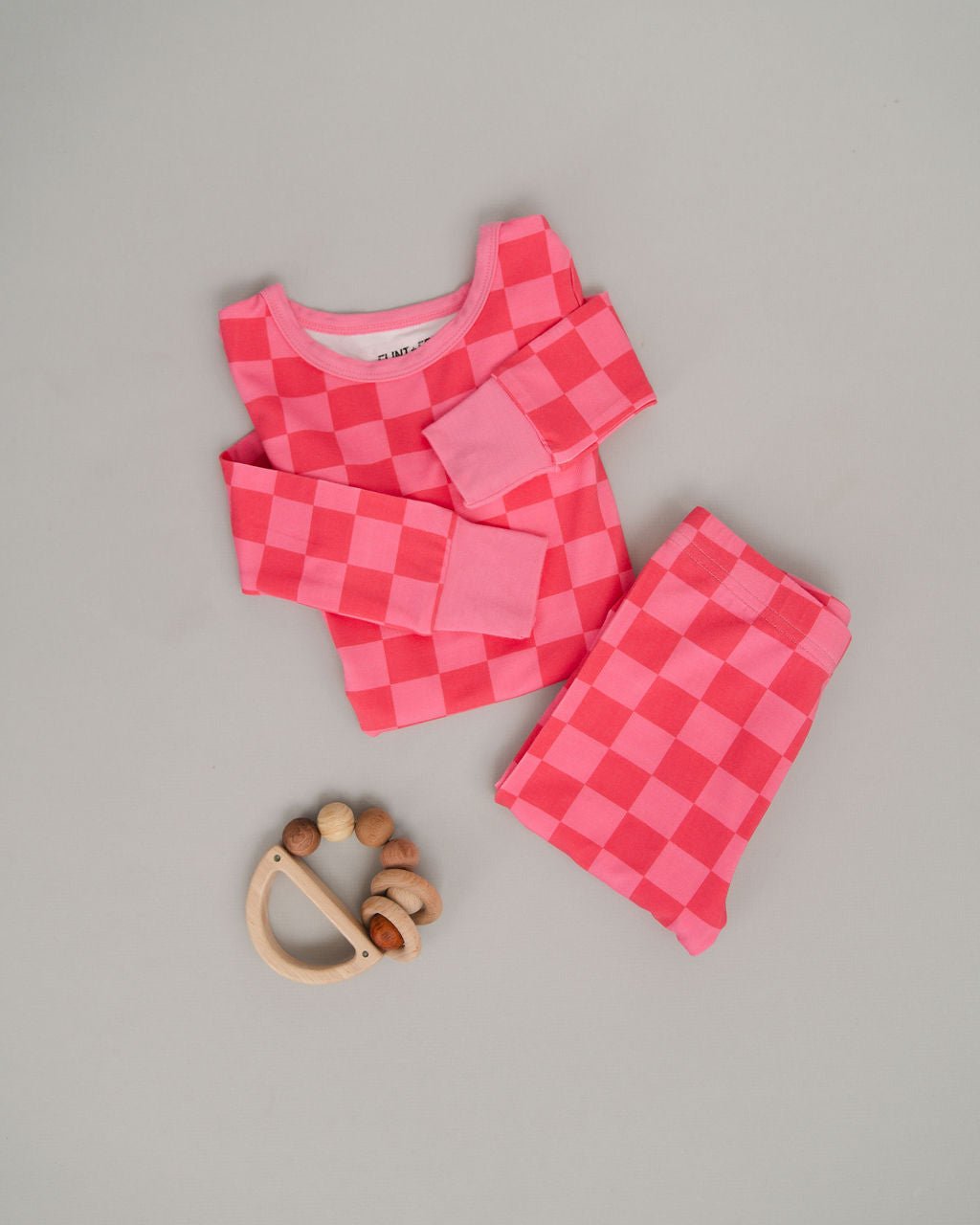 Taffy Checkers 2-Piece Pajama Set - Mack & Harvie