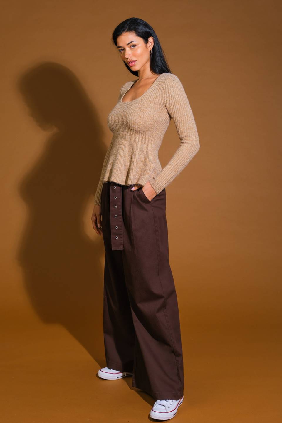 TALKING TO YOU SWEATER TOP - Mack & Harvie