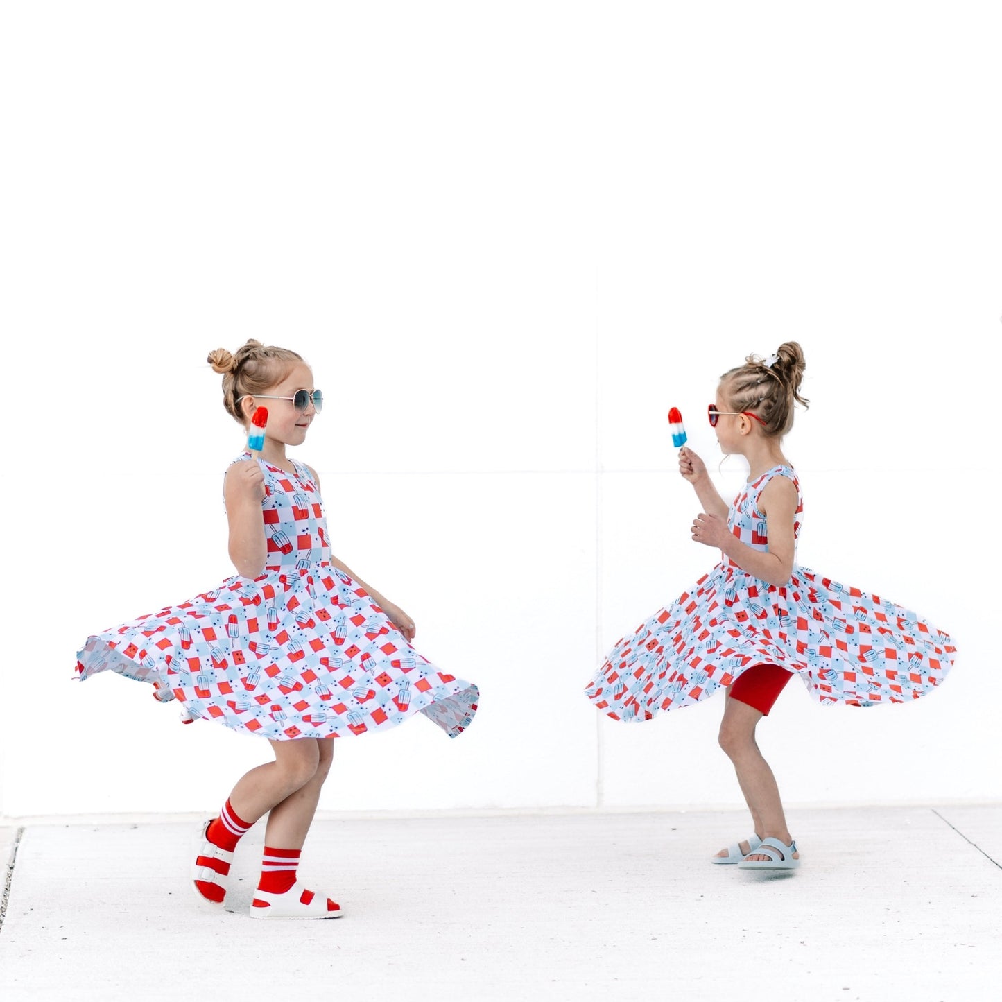 TANK TWIRL DRESS- Bomb Pops - Mack & Harvie