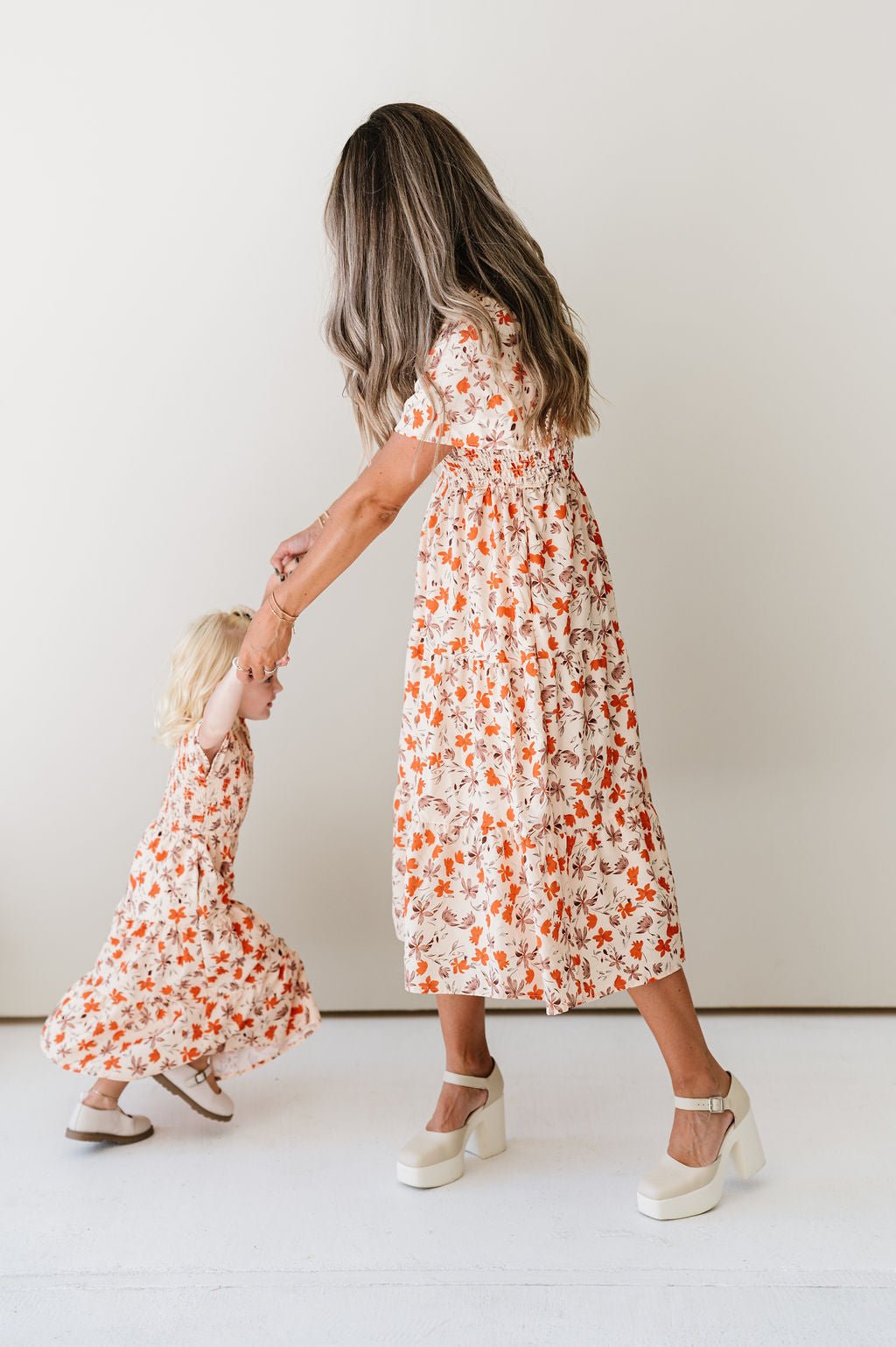 Tayla Dress in Dark Cream - Kids - Mack & Harvie