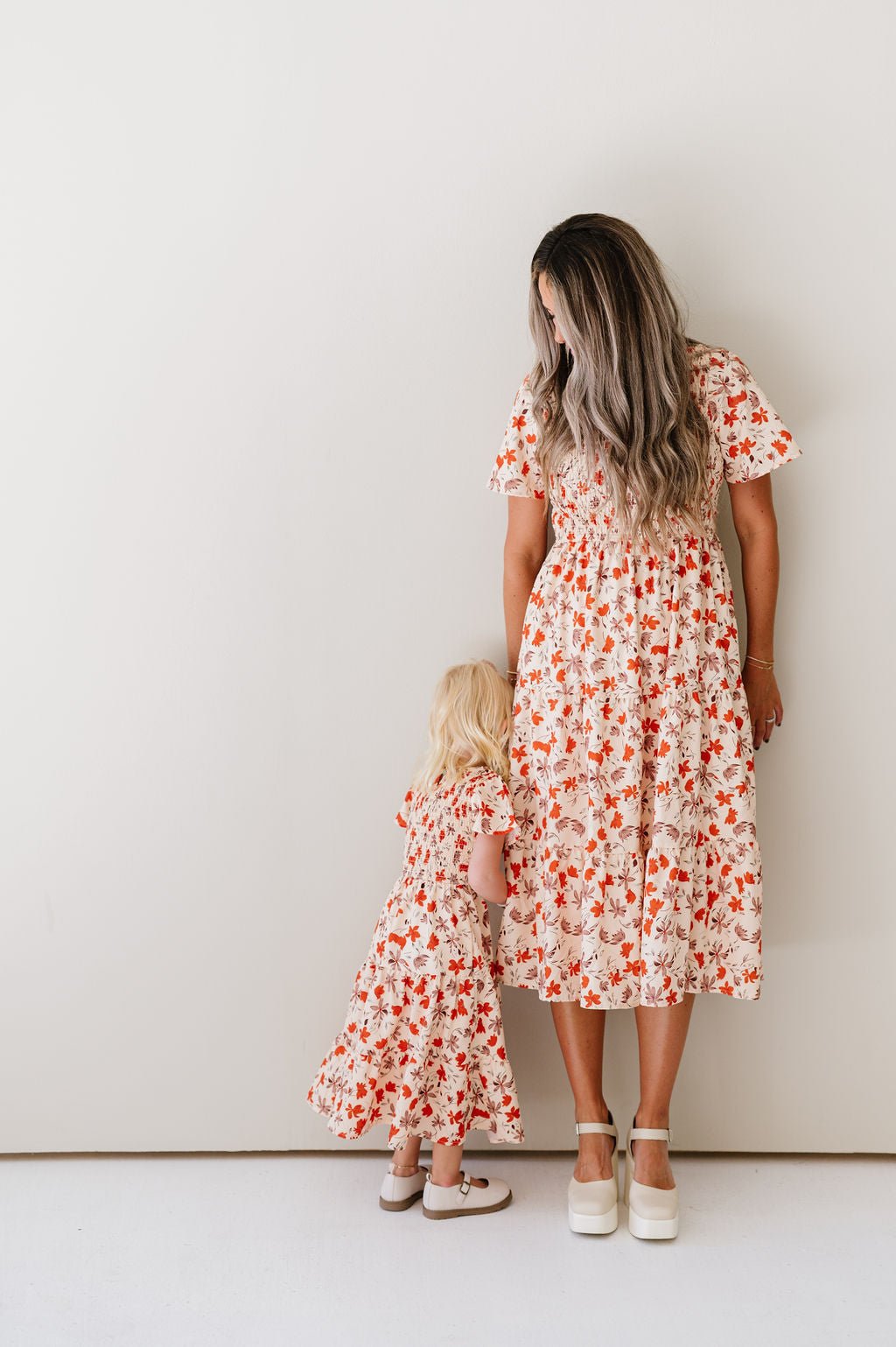 Tayla Dress in Dark Cream - Kids - Mack & Harvie