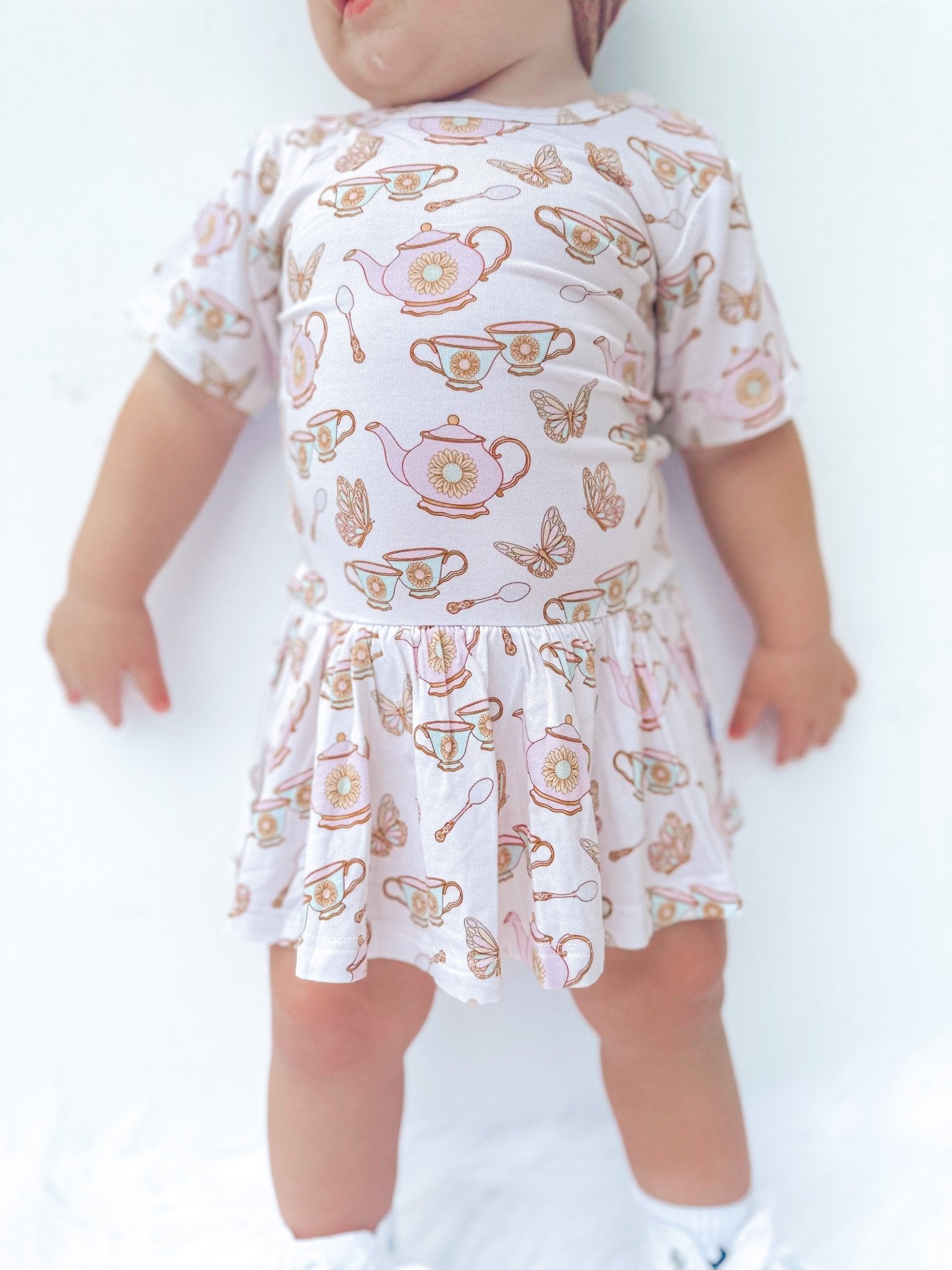 TEA TIME DREAM BODYSUIT DRESS - Mack & Harvie