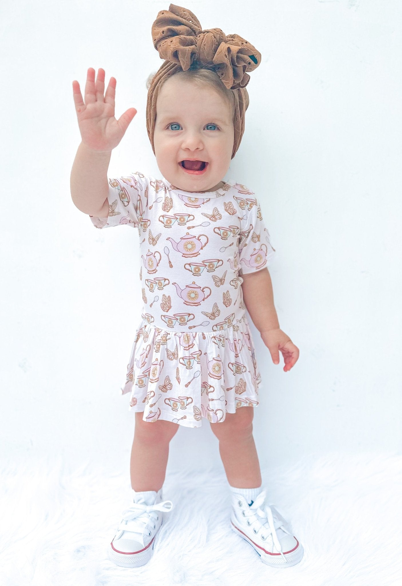 TEA TIME DREAM BODYSUIT DRESS - Mack & Harvie