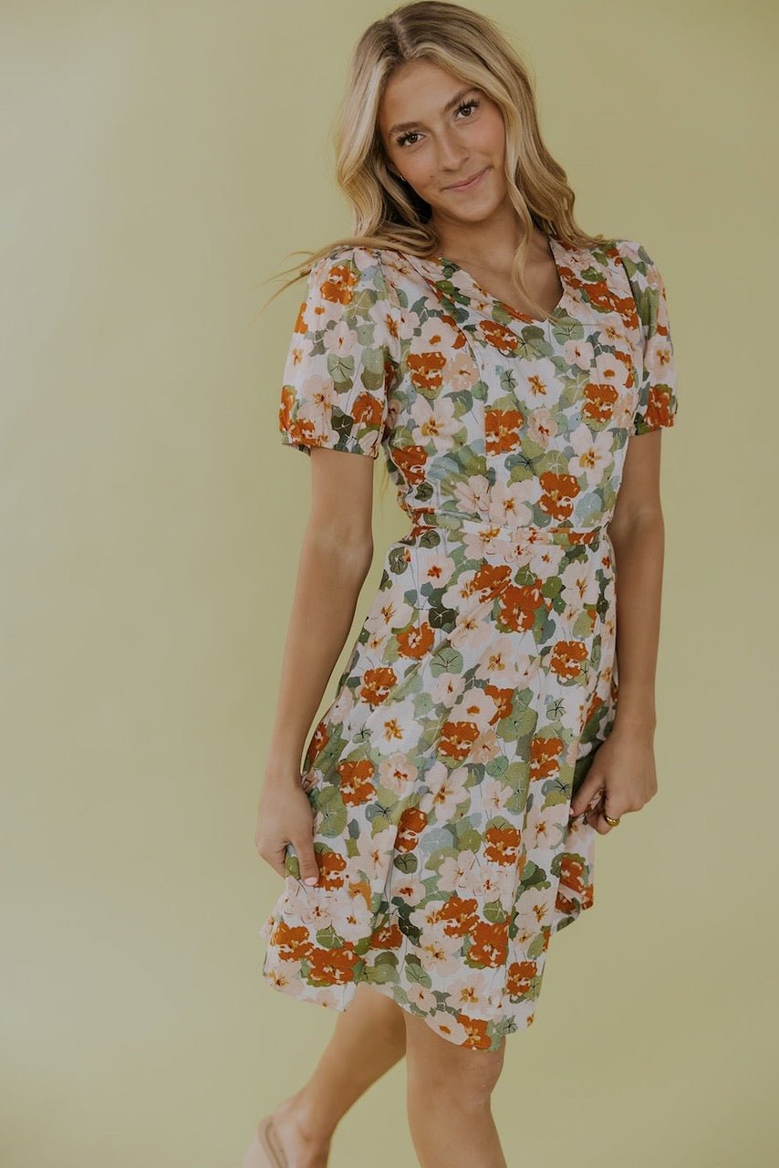 The Archer Floral MOM Dress - Mack & Harvie