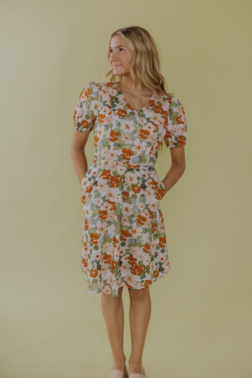 The Archer Floral MOM Dress - Mack & Harvie