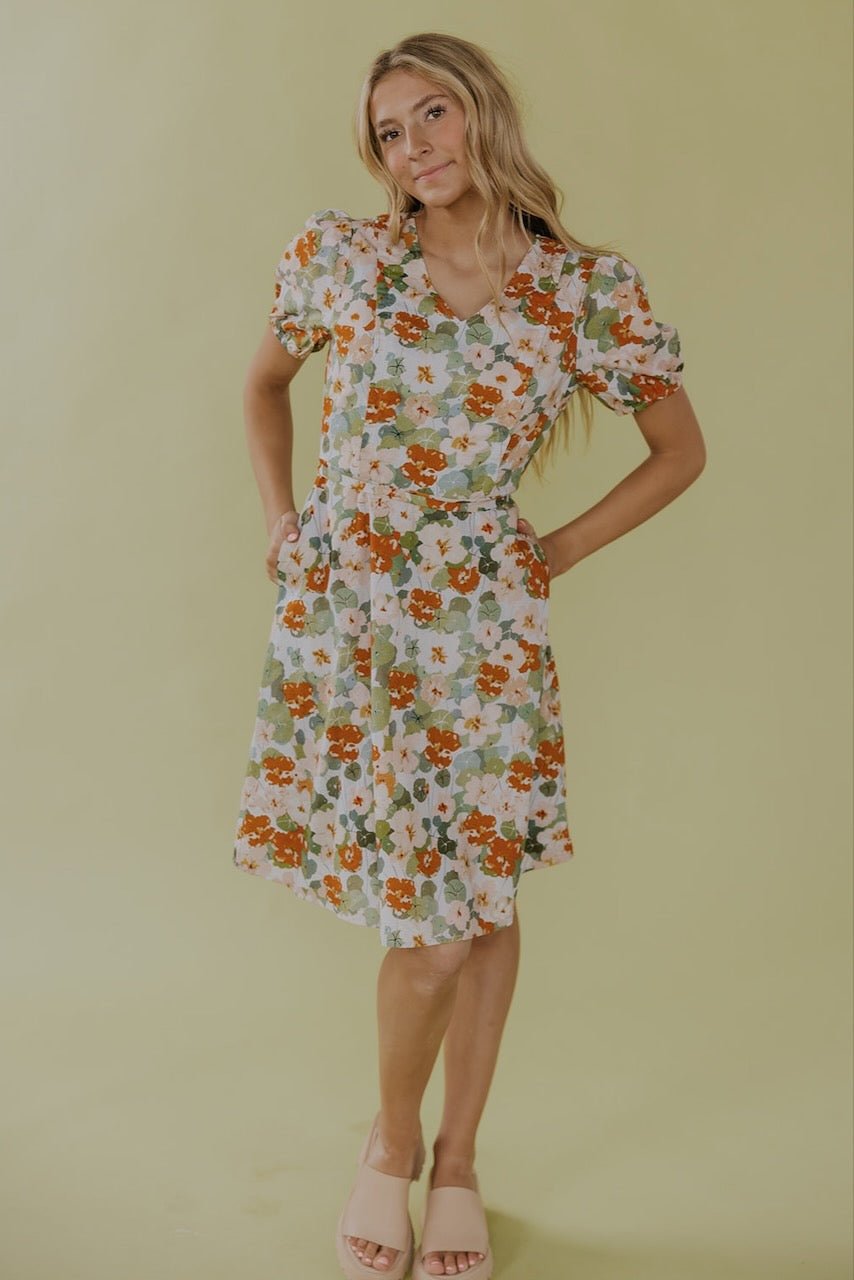 The Archer Floral MOM Dress - Mack & Harvie