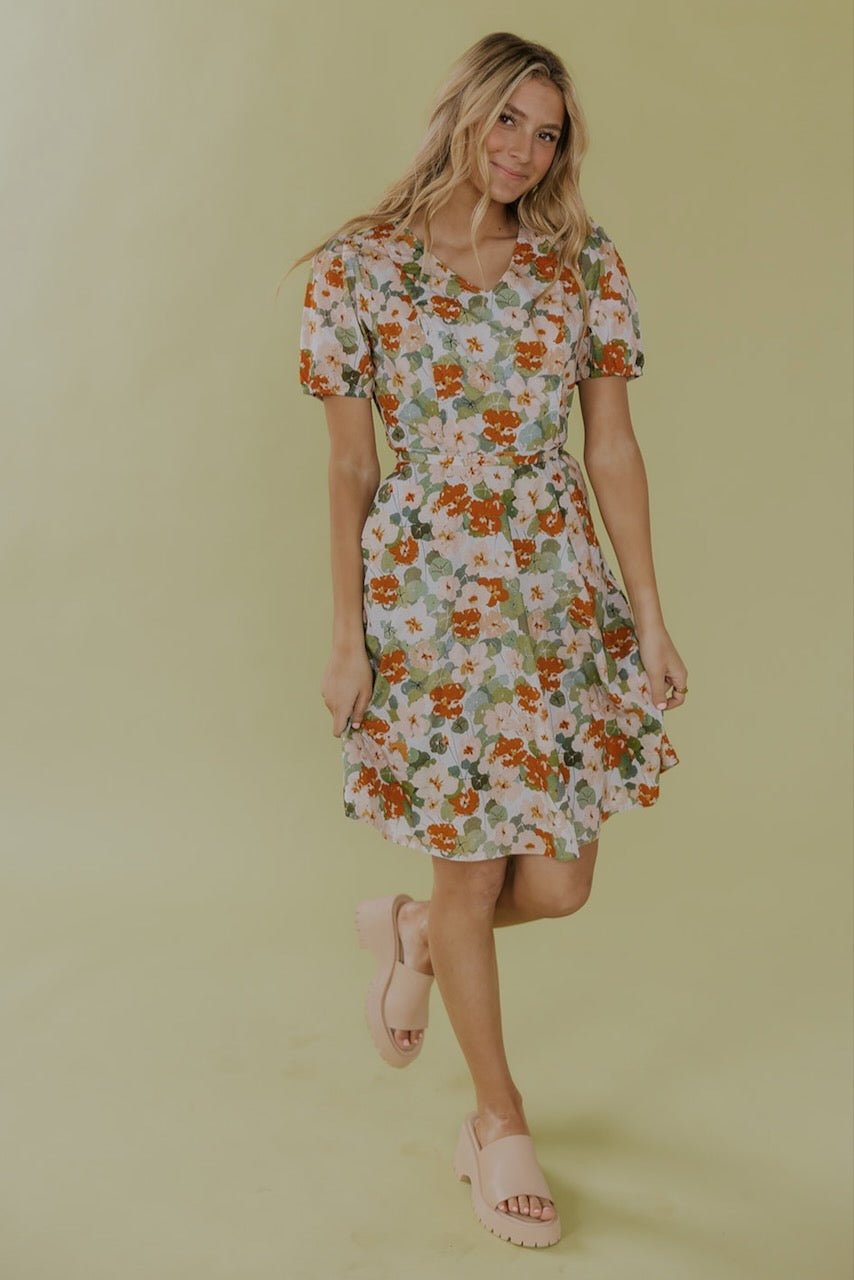 The Archer Floral MOM Dress - Mack & Harvie