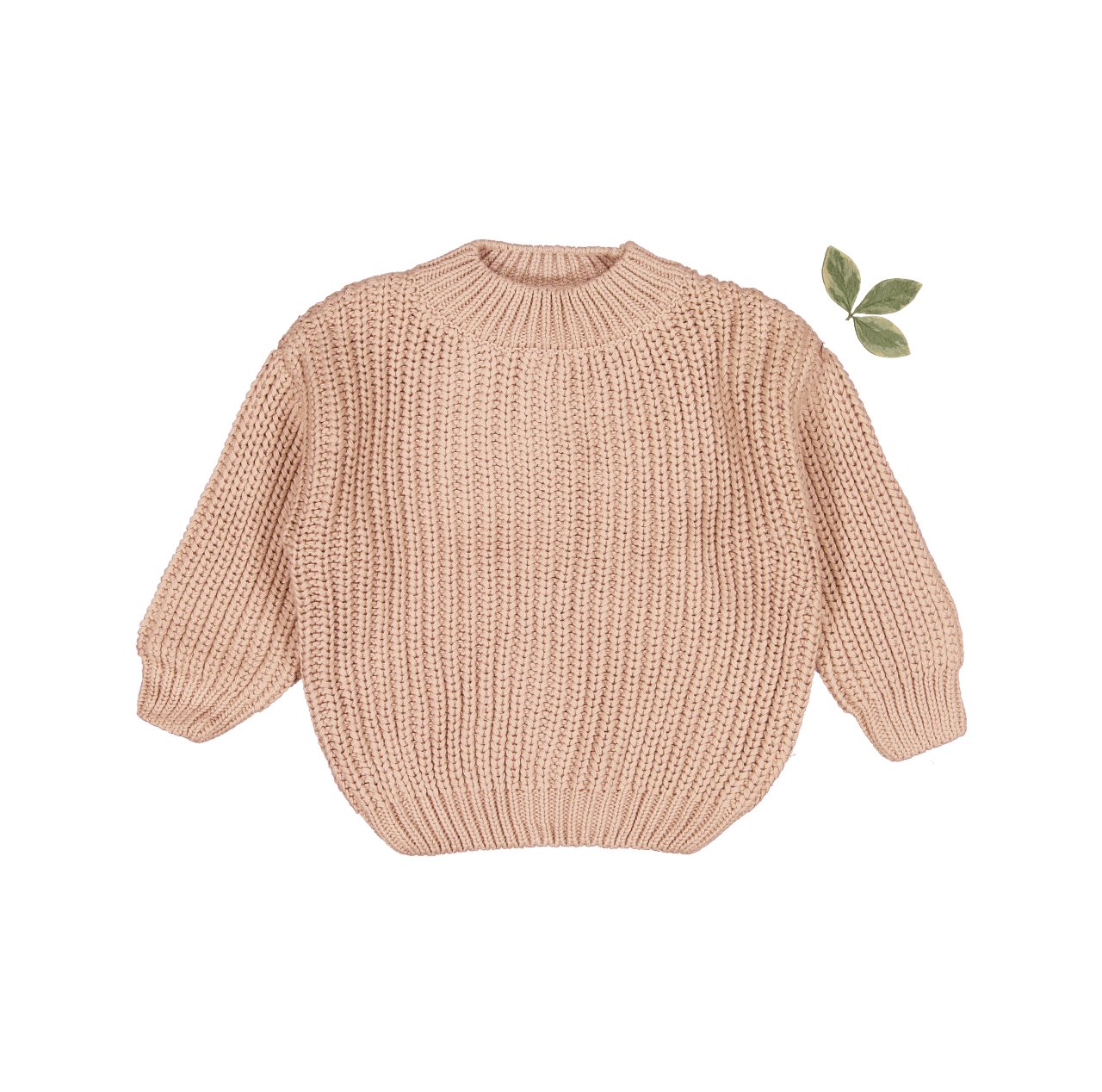 The Chunky Knit Sweater - Blush - Mack & Harvie