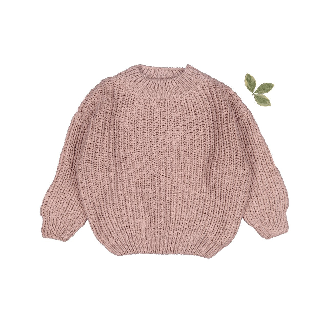 The Chunky Knit Sweater - Mauve - Mack & Harvie