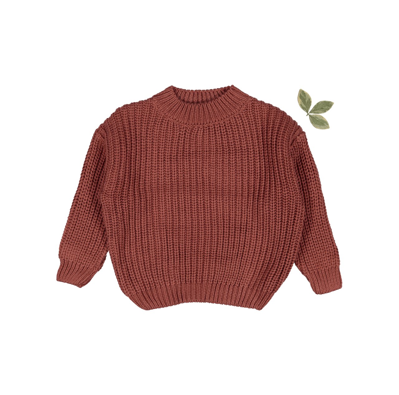 The Chunky Knit Sweater - Rosewood - Mack & Harvie