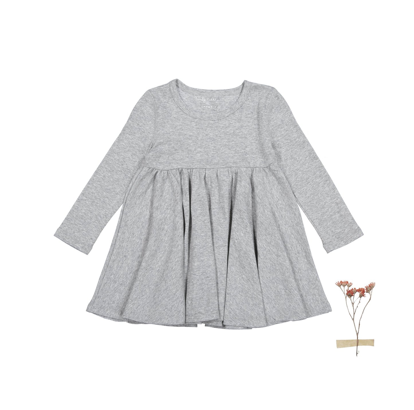 The Long Sleeve Dress - Heather - Mack & Harvie