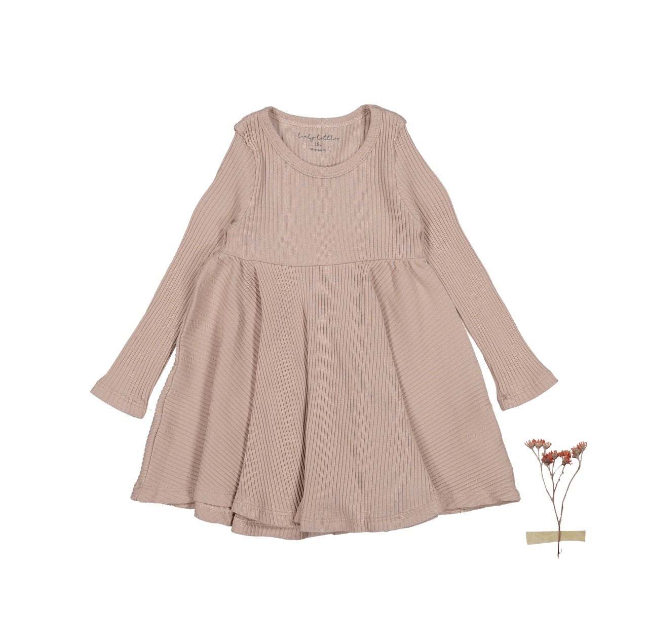 The Long Sleeve Dress - Mauve - Mack & Harvie