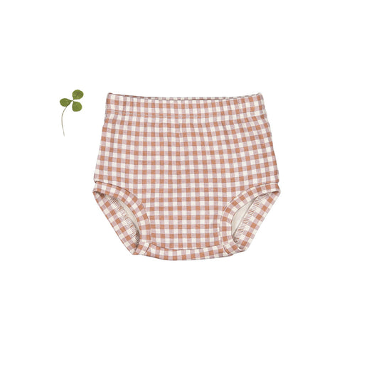 The Printed Bloomer - Rosewood Gingham - Mack & Harvie