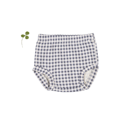 The Printed Bloomer - Steel Gingham - Mack & Harvie