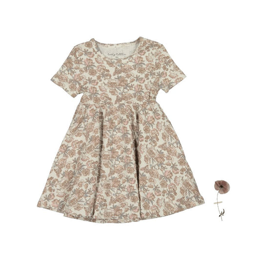 The Printed Short Sleeve Dress - Delilah - Mack & Harvie