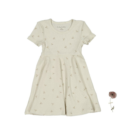 The Printed Short Sleeve Dress - Dragonfly - Mack & Harvie