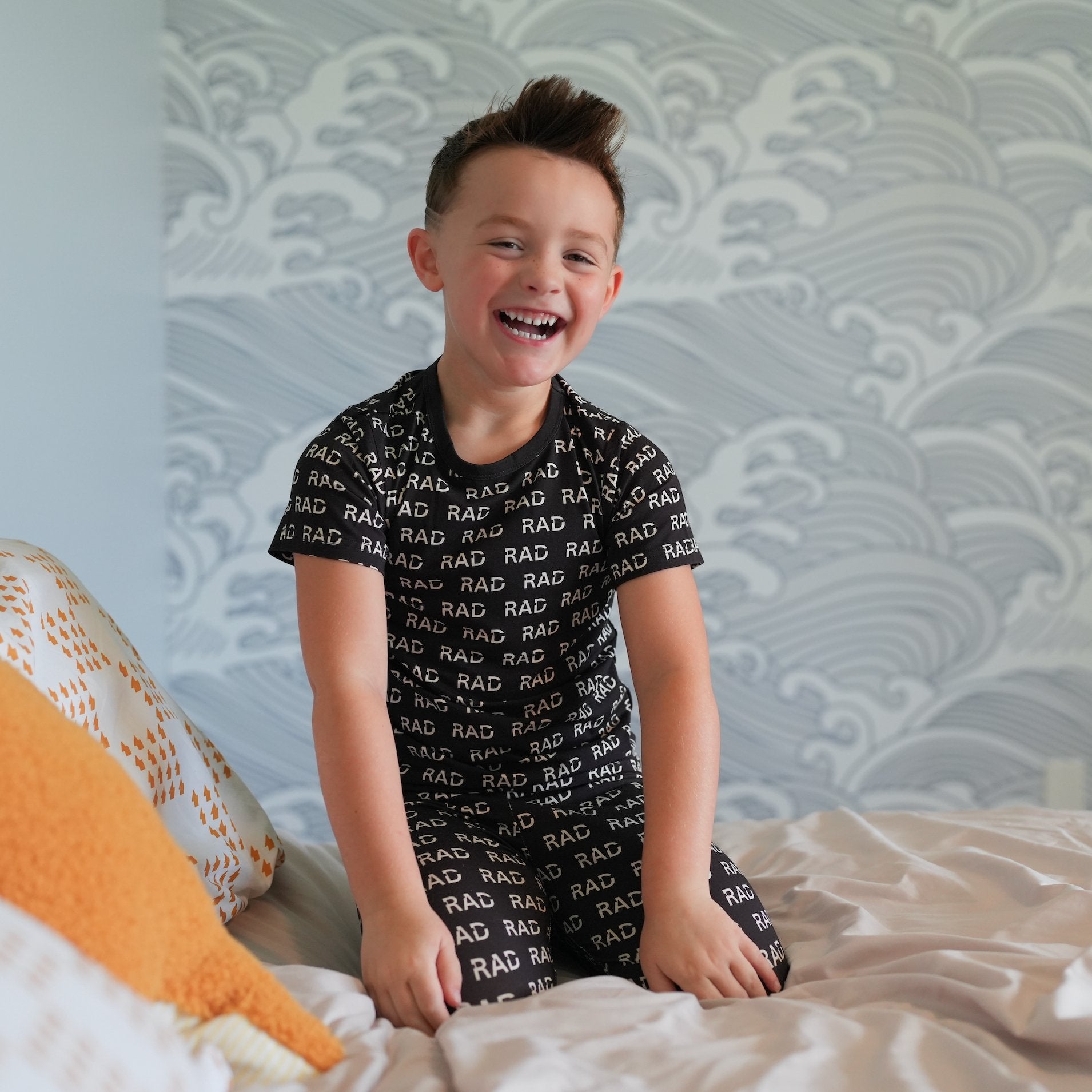 THE RADDEST SHORT SLEEVE PAJAMAS - Mack & Harvie