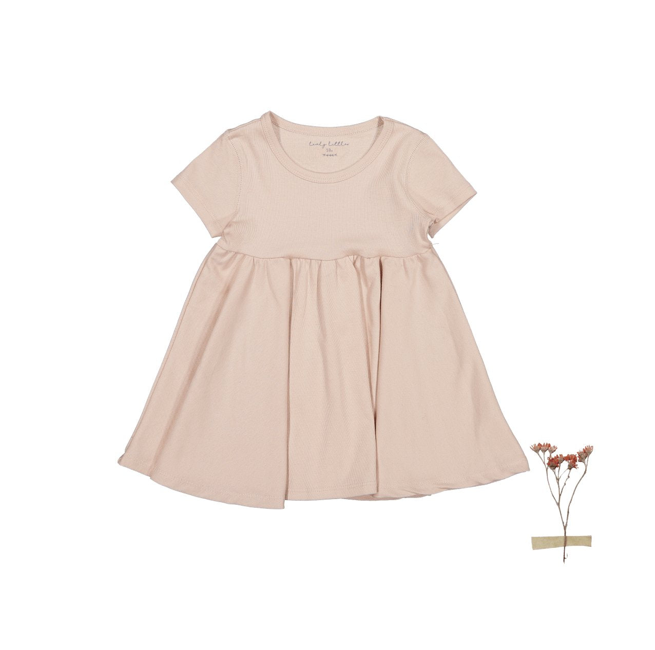 The Short Sleeve Dress - Blush - Mack & Harvie