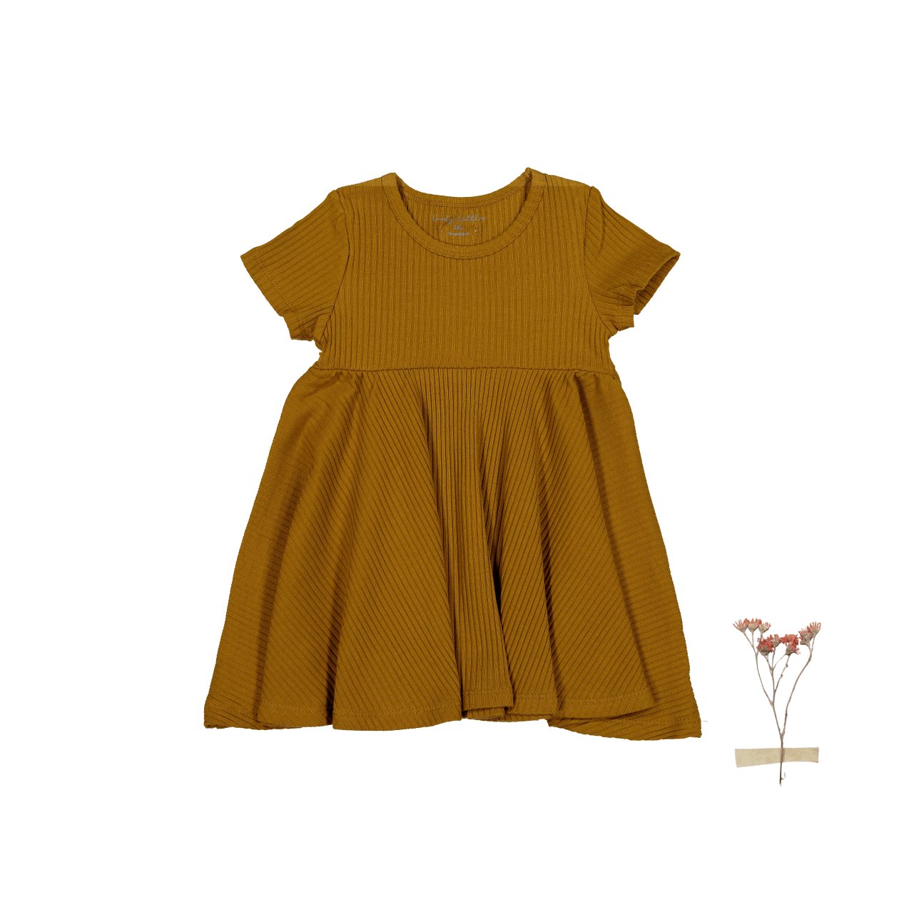 The Short Sleeve Dress - Cider - Mack & Harvie