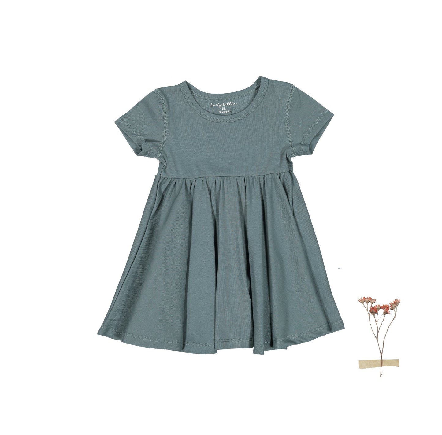 The Short Sleeve Dress - Fern - Mack & Harvie