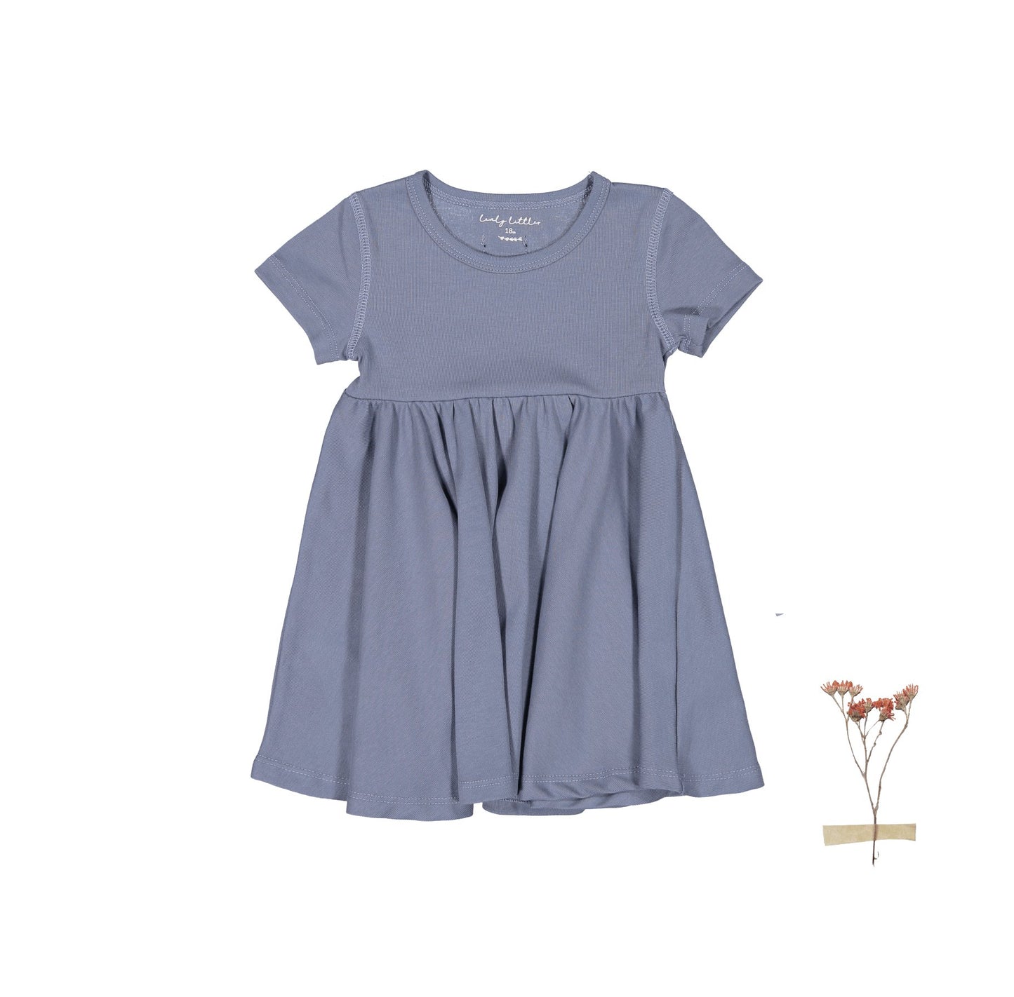 The Short Sleeve Dress - Midnight - Mack & Harvie