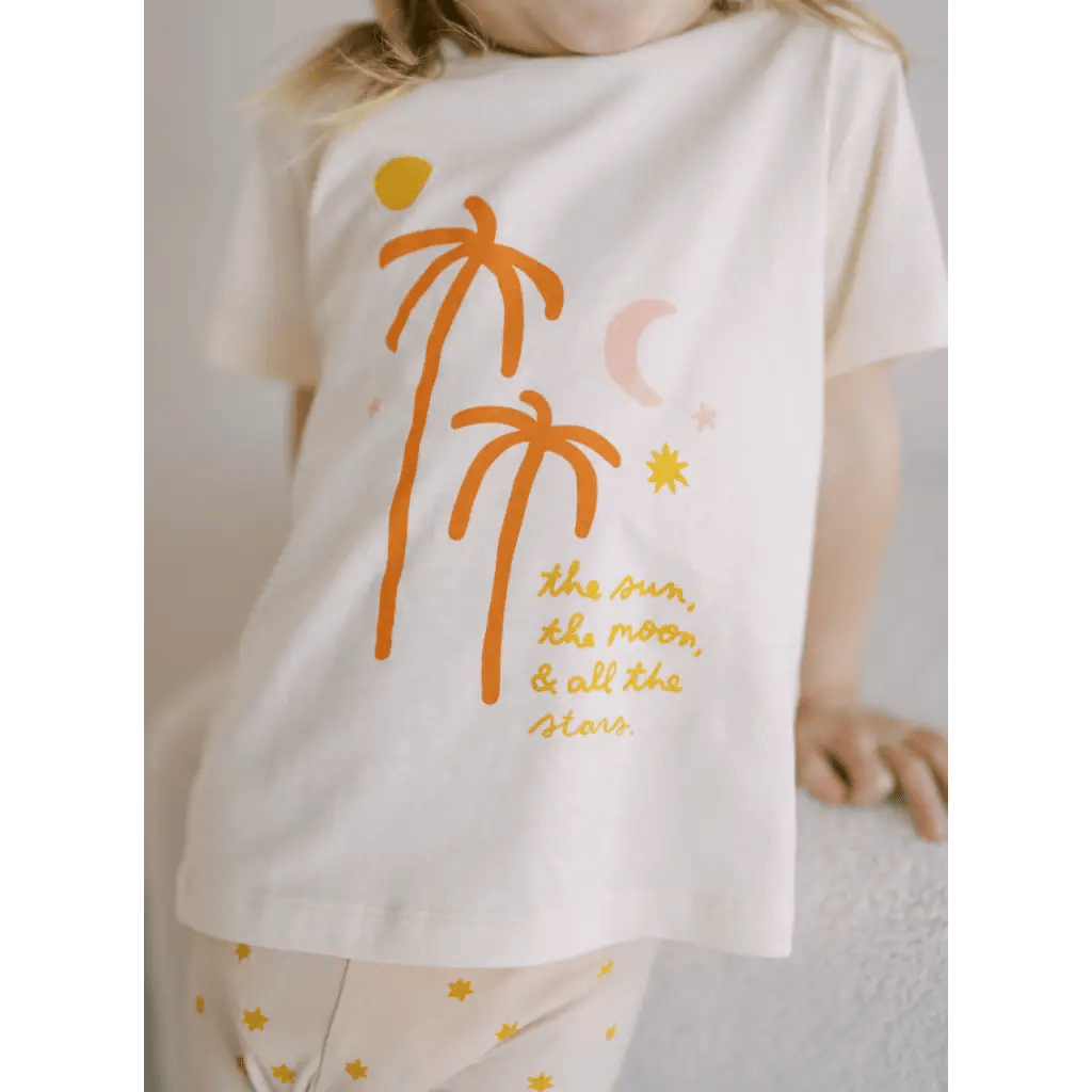 The Sun, Moon, and Stars Kid's Tee - Mack & Harvie