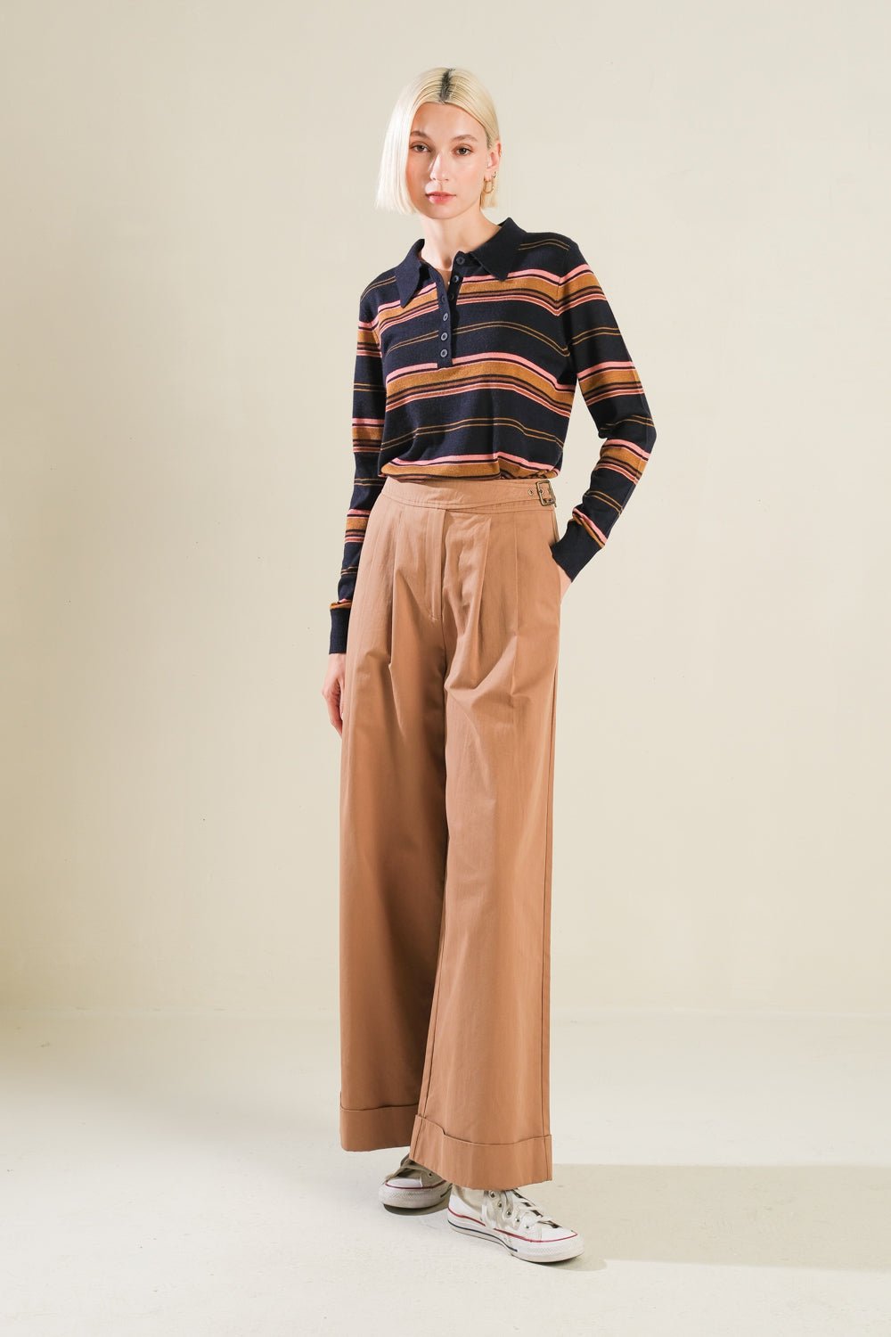 THE TIME IS RIGHT WOVEN PANTS - Mack & Harvie