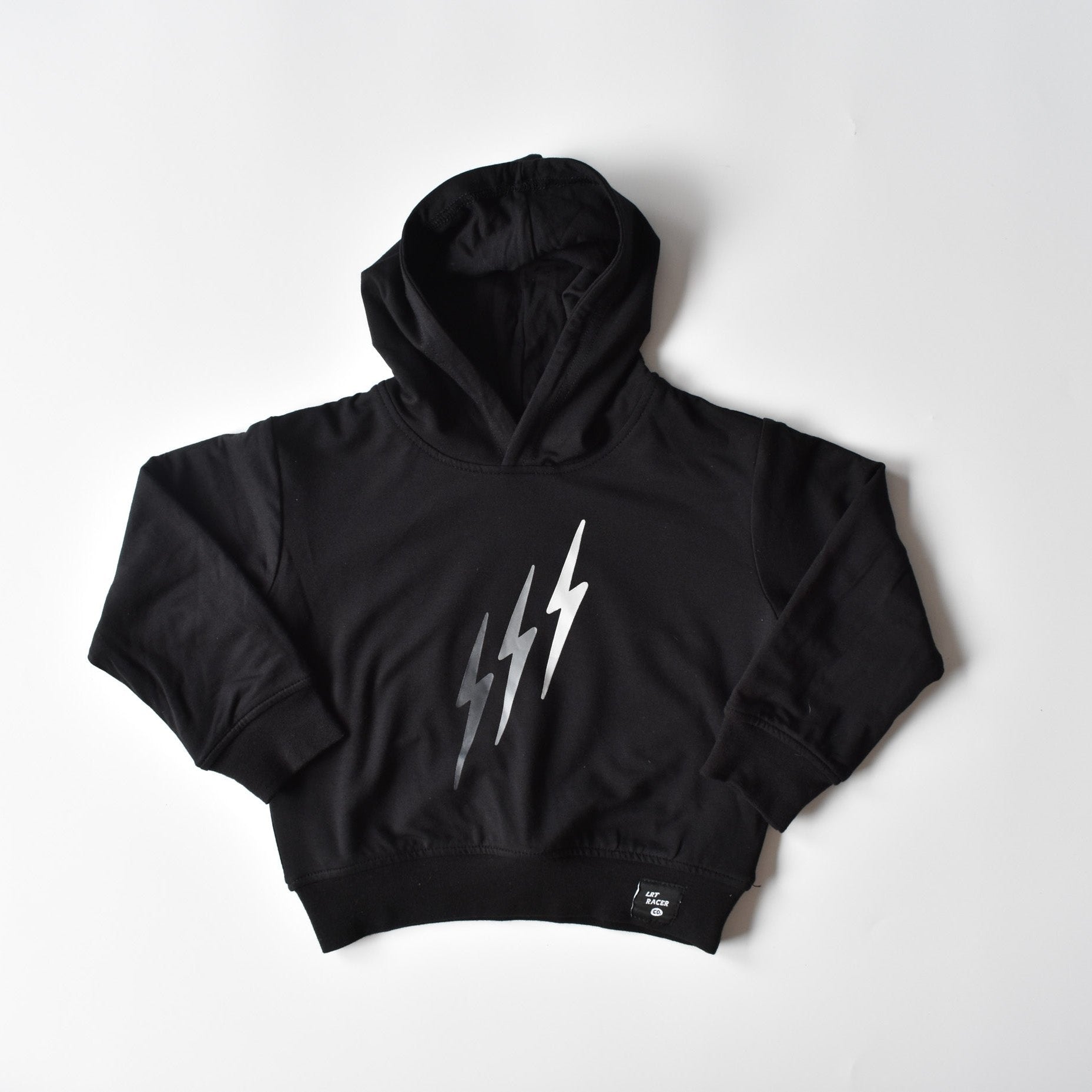 THE TRIPLE SPARK HOODIE - BLACK - Mack & Harvie