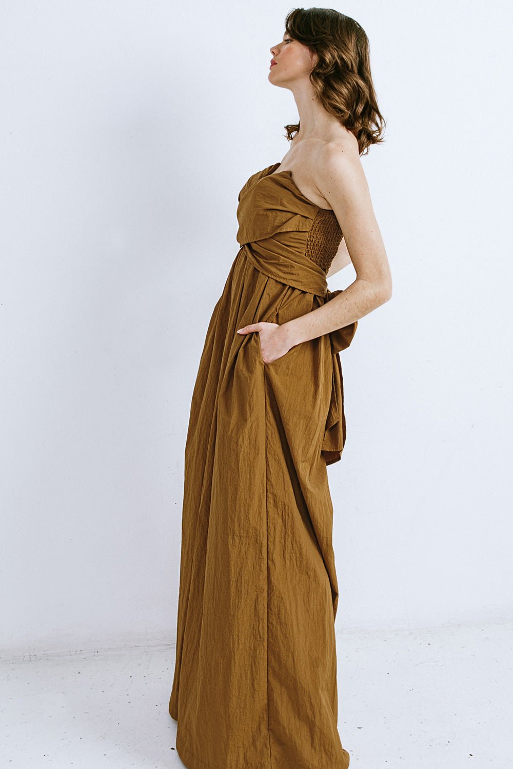 THINK ABOUT ME WOVEN JUMPSUIT - Mack & Harvie