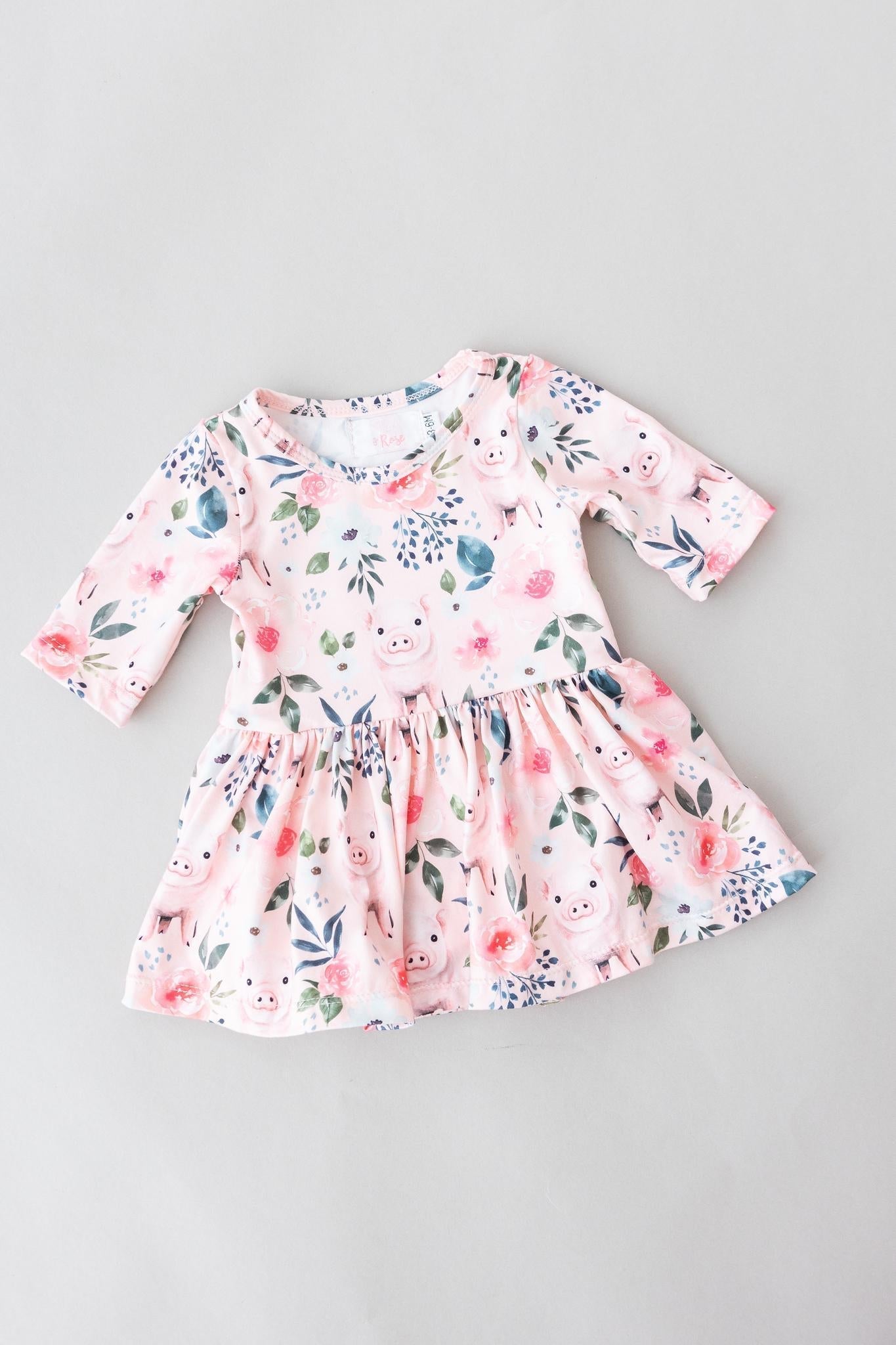 This Little Piggy Twirl Bodysuit - Mack & Harvie