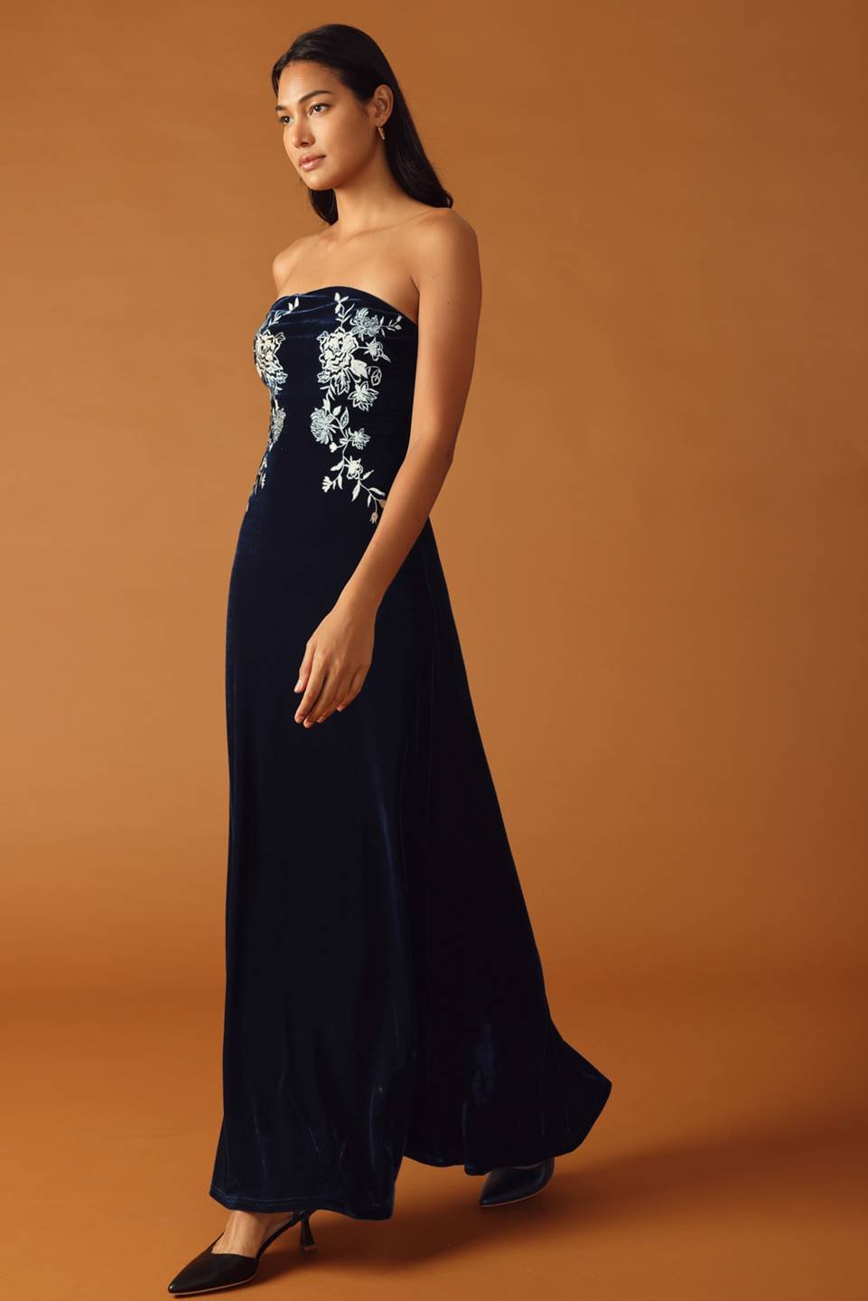 THREADS OF DESTINY VELVET MAXI DRESS - Mack & Harvie