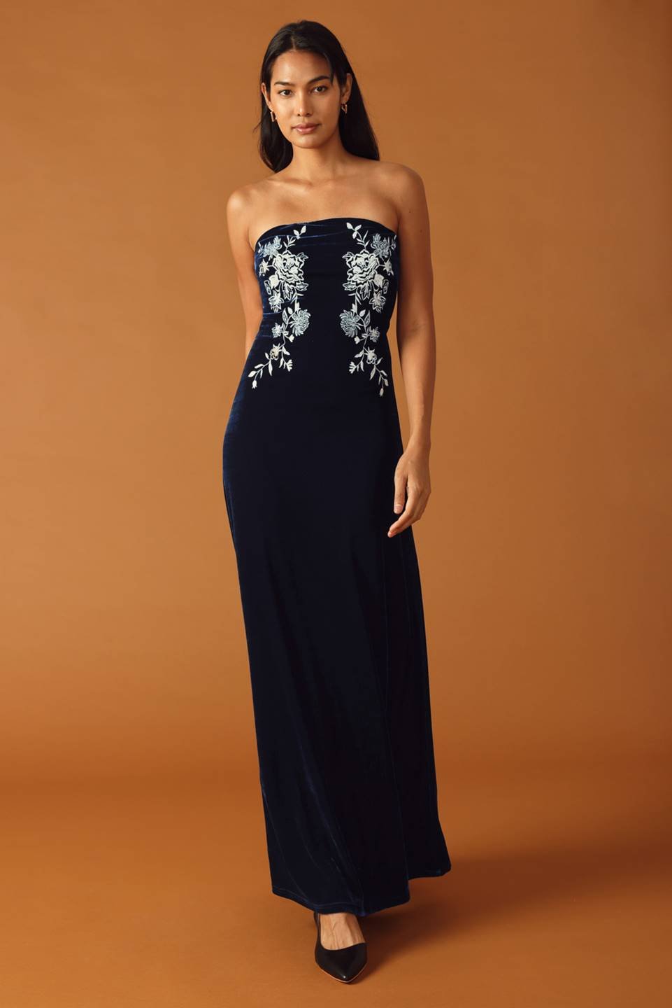 THREADS OF DESTINY VELVET MAXI DRESS - Mack & Harvie